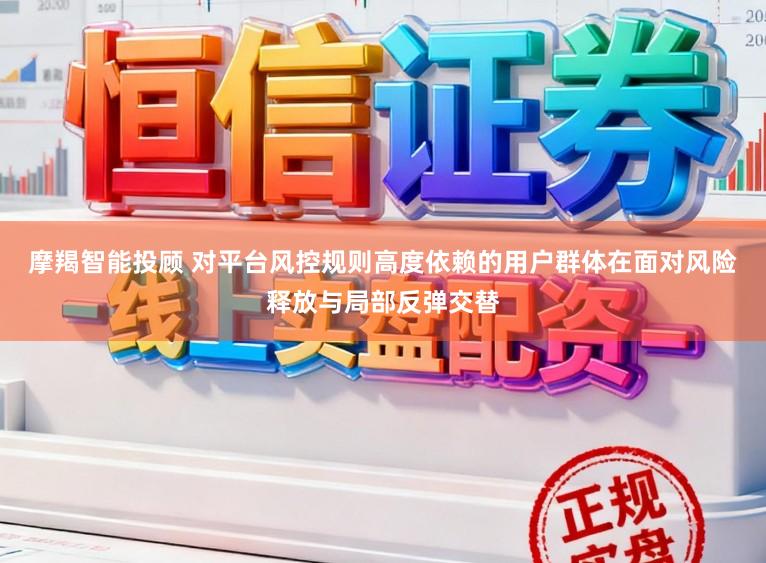 摩羯智能投顾 对平台风控规则高度依赖的用户群体在面对风险释放与局部反弹交替