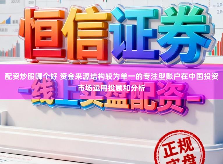 配资炒股哪个好 资金来源结构较为单一的专注型账户在中国投资市场运用投顾和分析