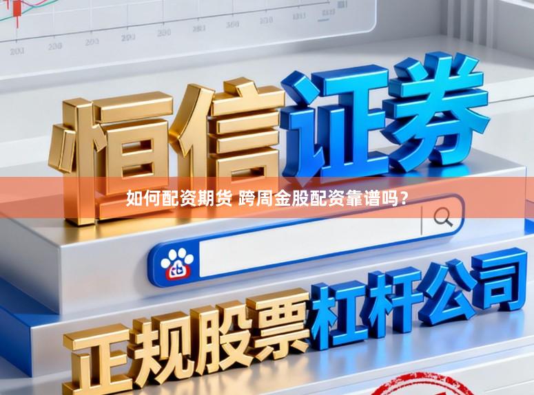 如何配资期货 跨周金股配资靠谱吗？