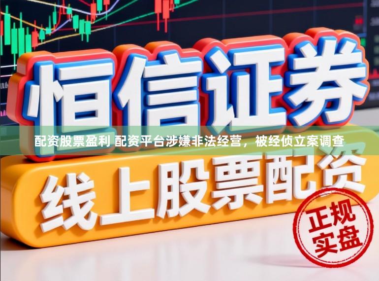 配资股票盈利 配资平台涉嫌非法经营，被经侦立案调查