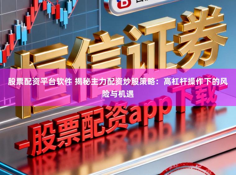 股票配资平台软件 揭秘主力配资炒股策略:高杠杆操作下的风险与机遇